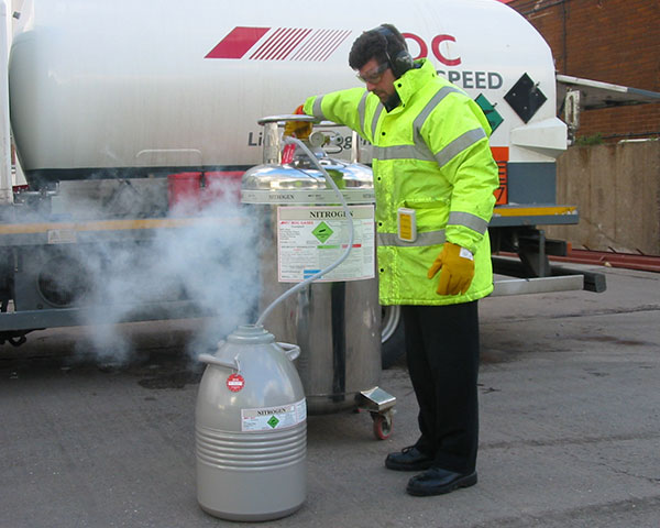 Decanting Liquid Nitrogen Practical Workshop