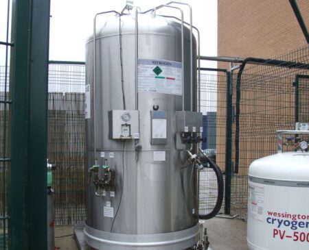 liquid nitrogen bulk vessell